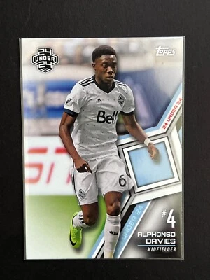 2018 Topps MLS Alphonso Davies #157 24 Under 24 Rookie RC - Image 1 of 2
