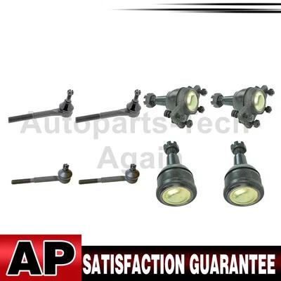 8 Mevotech Front Tie Rod End Ball Joint Fits 1995-1999 Chevrolet C1500 Suburban - Image 1 of 4