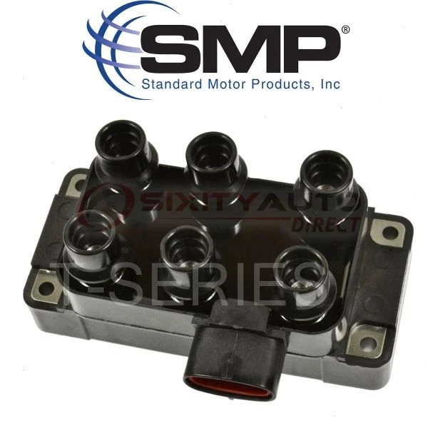 SMP T-Series Ignition Coil for 1996-2000 Ford Sable - Wire Boot Spark Plug  yw Foto 1 de 4