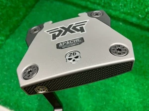 565 Pxg Apache Plumber S Neck/Steel Shaft 35 inch /3 Putter with Cover - Picture 1 of 5