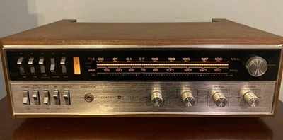 Receptor estéreo de estado sólido General Electric C751g ¡¡PROBADO FUNCIONA!! - Falta pie Foto 1 de 4