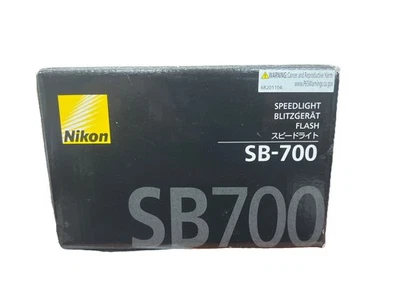 Nikon SB-700 Speedlight I D-TTL Flash for F-100 D750 D5600 D7500 D780 D850 Z7 Z6 - Image 1 of 4