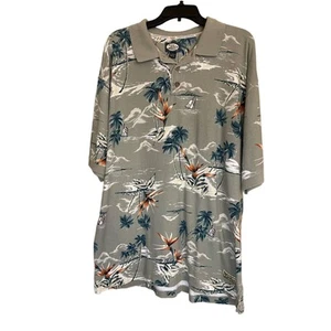Tommy Bahama Men's Short Sleeve Island Sailing Themed Shirt. Size L - Imagen 1 de 6