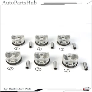 6x Pistons Rings Set Φ82mm CR 11:1 STD For BMW E60 E90 E92 323i 525i N52B25 2.5L - Picture 1 of 18