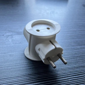 Doppelstecker Mehrfachstecker Duo Stecker Anschluss Multistecker Horizontal TD - Bild 1 von 4