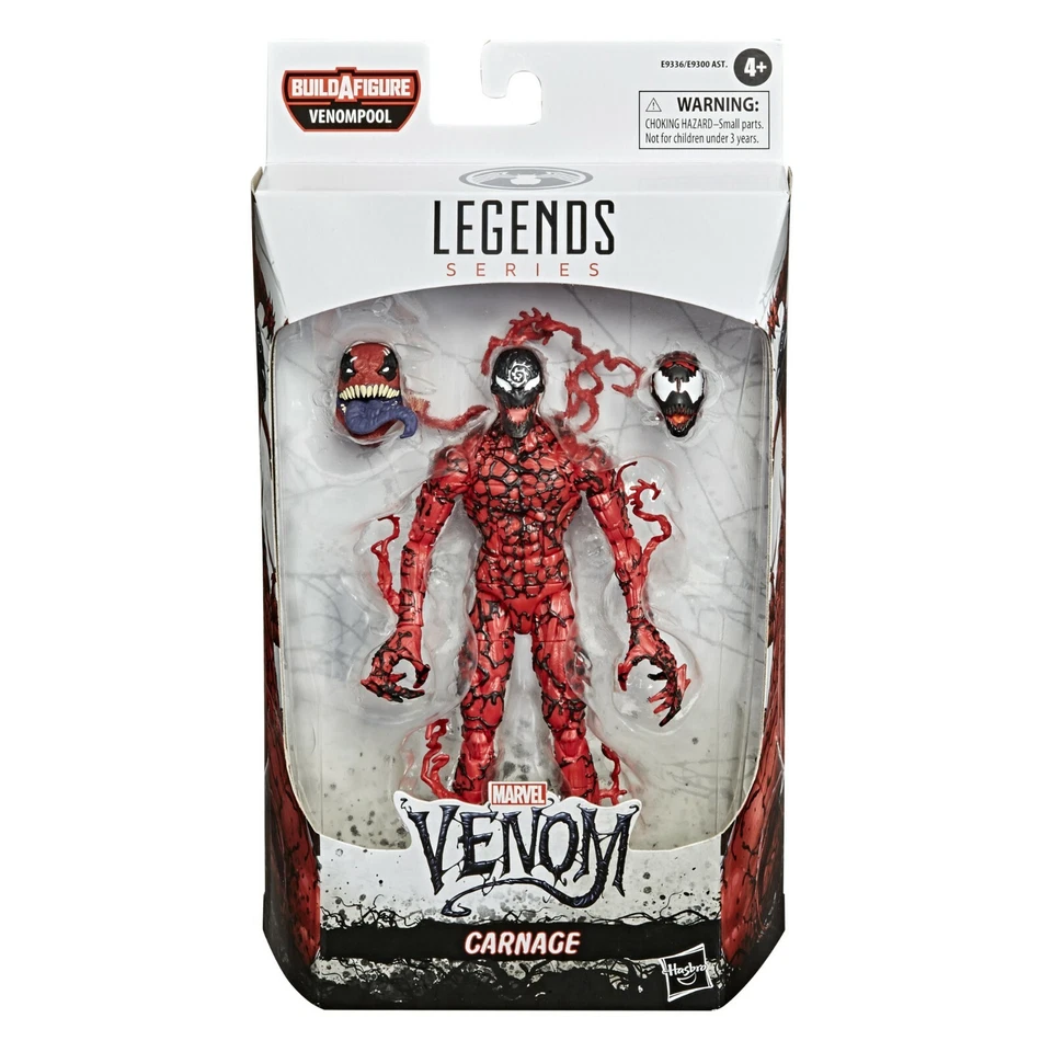 FIGURA DE ACCIÓN CARNAGE (6") MARVEL LEGENDS (2020) (SERIE VENOMPOOL) #2 Foto 1 de 1