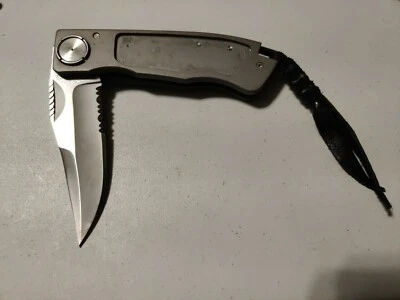 USED CRKT 7113 – Lake Signature – Unique Pocket Clip Safety - Discontinued - Image 1 of 4