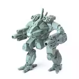 Miniatura Alpha Wolf compatible con Battletech MWO - Imagen 1 de 3
