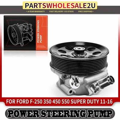 Bomba de direção hidráulica para Ford F-250 F-350 F-450 F-550 Super Duty 2011-16 V8 6.7L - Imagem 1 de 4