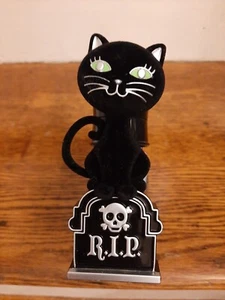 BATH AND BODY WORKS GATO NEGRO RASGAR LÁPIDA HALLOWEEN FLORES DE PARED CALENTADOR ENCHUFE NUEVO - Imagen 1 de 8