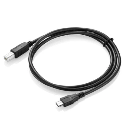 Micro USB 5 Pin to USB B 2.0 Midi Instrument/Printer Cable | Male to Male | 1m  - Image 1 of 4