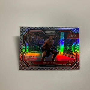 Uriah Hall 2021 Panini Prizm UFC Octagon Refractor Card 8/8 #129 - Picture 1 of 4