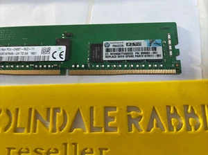 HP 16GB DDR4 PC4-2400T ECC REG Server Memory Module 805349-B21 809082-091 - Picture 1 of 11