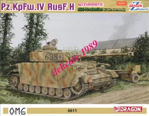 DRAGON 6611 1/35 Pz.Kpfw.IV Ausf.H w/Zimmerit Mid-Production model kit - Picture 1 of 2