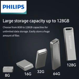 Unidades flash PHILIPS múltiples capacidades disponibles 8G/16G/32G/64G/128G - Imagen 1 de 17
