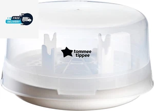 Tommee Tippee Microwave Steam Steriliser for Baby Bottles and Accessories, Kills - Picture 1 of 12