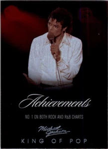 2011 Michael Jackson Platinum #131 #1 en listas de rock y R&B impresión declarada/100 - Imagen 1 de 2