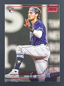 JOSH LOWE RC 2022 Topps Stadium Club Red Foil #7 Rays - Bild 1 von 2