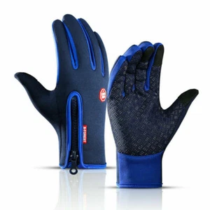 Winter Thermal Gloves Touch Screen Water Resistant Windproof Anti Slip Warm - Picture 1 of 17