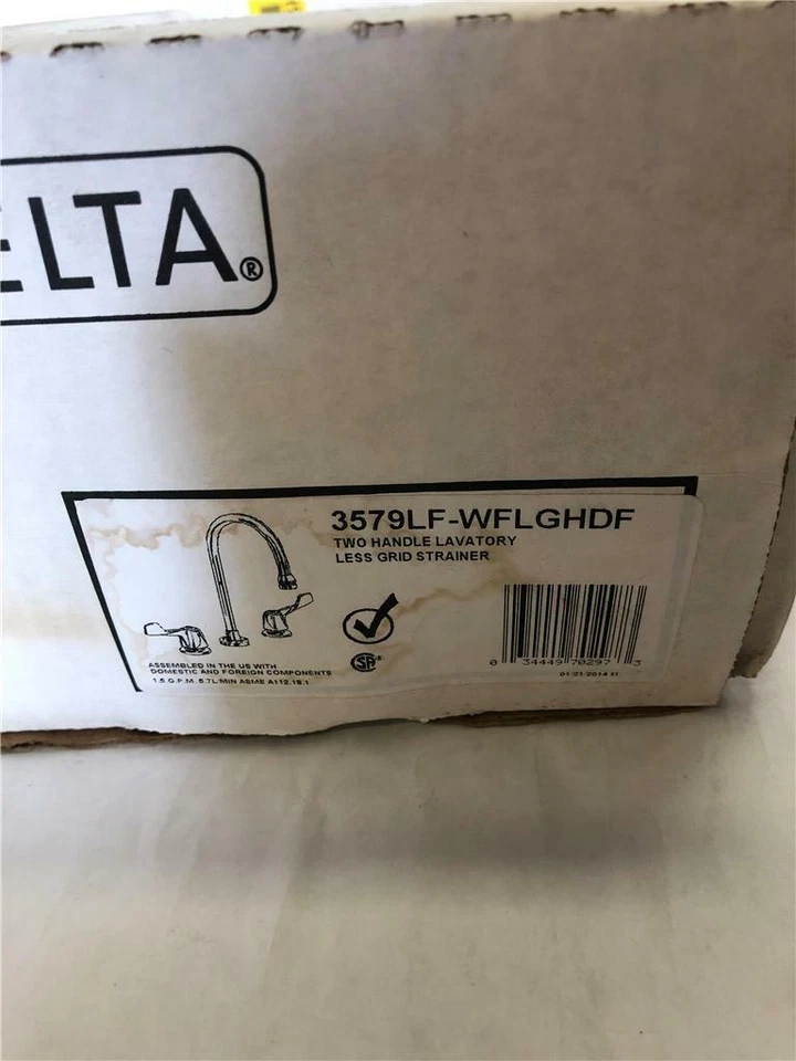 Delta 3579LF-WFLGHDF Two Handle Lavatory - Image 1 of 4