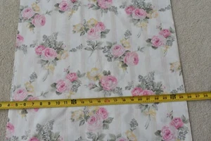 By 1/2 Yd, Large Pink Gold & Green Roses on Quilt Cotton, Hoffman/Coventry,B1215 - Picture 1 of 6