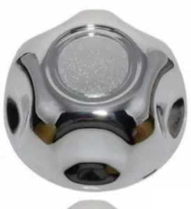 1pc Ford 5 Lug Chrome Center Cap Wheel Cover Rim Hub Caps Small Middle Hubs - Picture 1 of 1