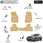 Custom Molded Rubber Floor Mat Fits For Mercedes GLC 2015 - Up Beige