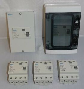 30mA 100mA 4 pole RCD 3 phase 63 80 Amp TP&N 63A 80A Time Delay with Enclosure 