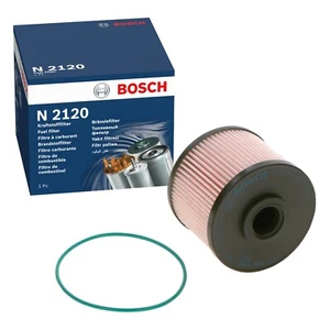 Bosch Fuel Filter Fits Ford C-Max Focus Galaxy Kuga Mondeo S-Max 2.0 TDCI N2120 - Picture 1 of 7