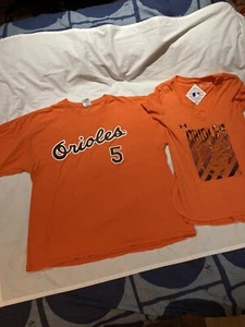 Baltimore Orioles Brooks Robinson Jersey Shirt, Size XL, + Shirt XS - Picture 1 of 9