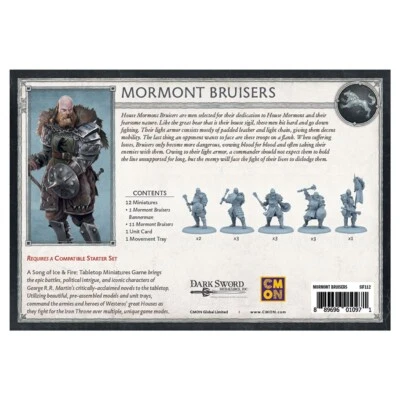 A Song of Fire & Ice Miniatures Game: Mormont Bruisers Expansion COLSIF112 - Image 1 of 2