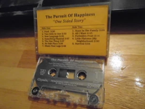 RARE PROMO The Pursuit of Happiness CASSETTE TAPE One Sided Story TODD RUNDGREN - Picture 1 of 2