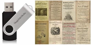 50 Most Old Rare Books on Magic Conjuring Witchcraft Witch Spell Occult on USB - Imagen 1 de 13