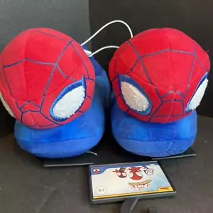 Marvel Spiderman Child Sock Slippers size 7/8 - Picture 1 of 4