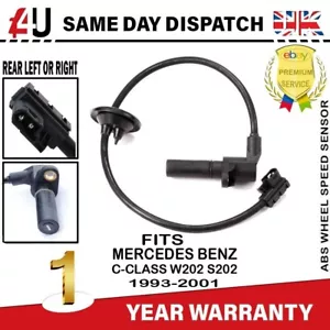 ABS SPEED SENSOR FOR MERCEDES BENZ C-CLASS W202 S202 (1993-2001) REAR 2025400117 - Picture 1 of 8