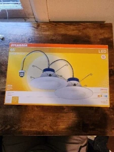 2 Pack 5/6" Matte White Integrated LED Recessed Trim 5-Ways - Picture 1 of 4