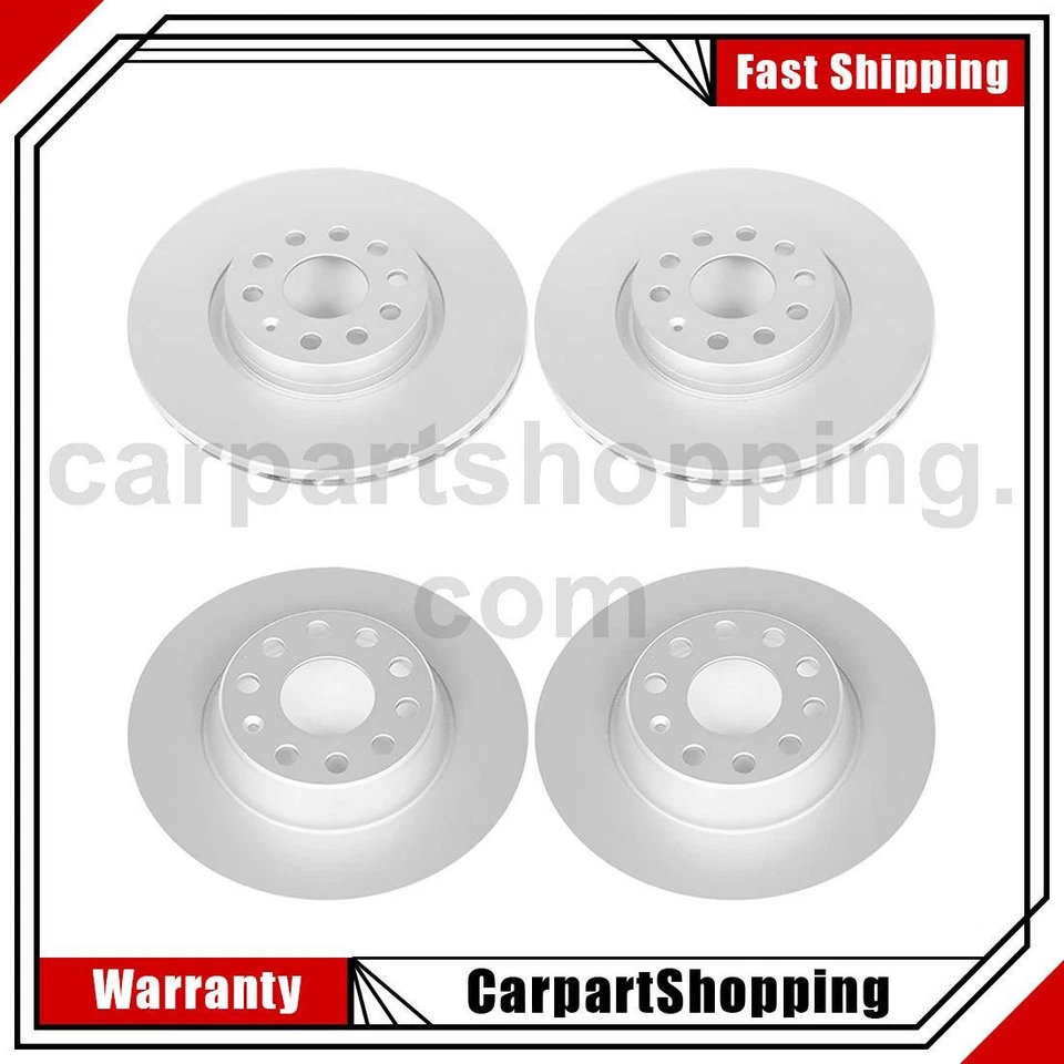 4 rotores de freno delanteros traseros para Audi A3 2006 2007 2006 2007 Audi A3 Quattro Foto 1 de 3