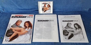 RUNAWAY BRIDE - PRESS KIT - CUSTOM FOLDER, (6) B&W PHOTOS, 39 PAGE BOOKLET, + CD - Picture 1 of 1