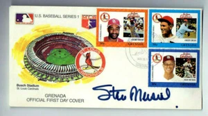 Stan The Man Musial autographed First day post card - Picture 1 of 1