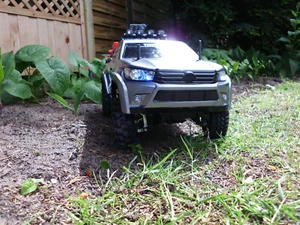 Tamiya Toyota Hilux CC-01 Crawler incl. Fb, Drohne Winde Alu Tuning Zubehör - Bild 1 von 24