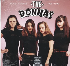 THE DONNAS Early Singles 1995-1995 VINYL LP PUNK ROCK N ROLL Purple Vinyl - Picture 1 of 2