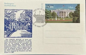 KMC Venture UX143 White House Picture Postal Card - Picture 1 of 2