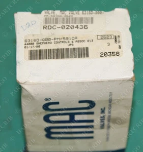 Mac Pneumatic Valve 6316D-000-PM-591DA PME-591DAAG NEW - Picture 1 of 3