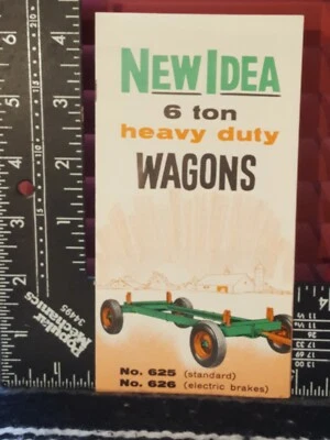  New Idea 6 ton heavy duty Wagons leaflet - Image 1 of 3