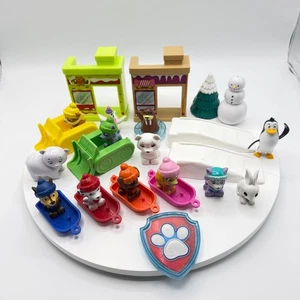 Paw Patrol Chickaletta Everest Penguin Polar Skye Rescate Invierno Juguetes Mini Lote - Imagen 1 de 9