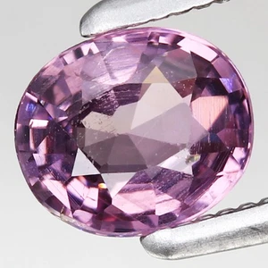 0,56 kt 5,4 x 4,6 mm ovaler natürlicher unbeheizter tansanischer rosa Spinell, Afrika Edelstein - Bild 1 von 4