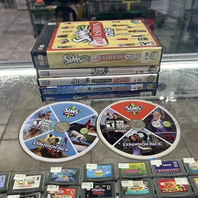 LOT 7 The Sims 2&3 Base Game + Stuff & Expansion Packs - Image 1 of 3