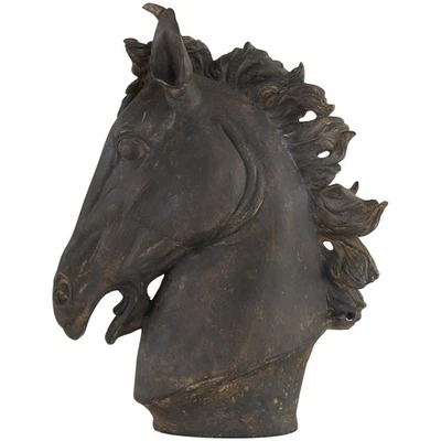 Escultura decorativa de cavalo de polystone decoração para casa estátua, estatueta de destaque 22" x... - Imagem 1 de 4