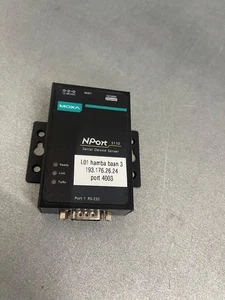 MOXA NPORT 5110 / SERIAL DEVICE SERVER 5110 - Bild 1 von 2