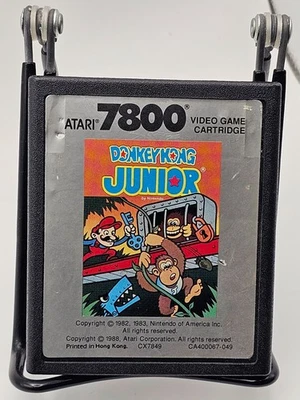 Donkey Kong Junior (Atari 7800, 1988) - Cartucho suelto Foto 1 de 3